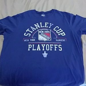 New York Rangers short sleeve tee shirt
